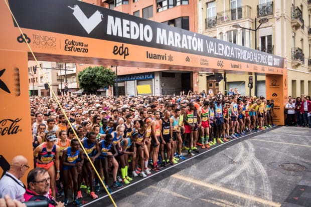Salida Medio Maratón Valencia
