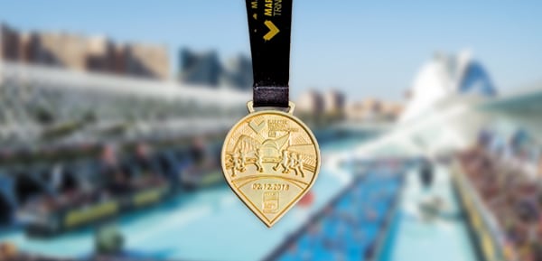 Medalla Maratón Valencia 2018