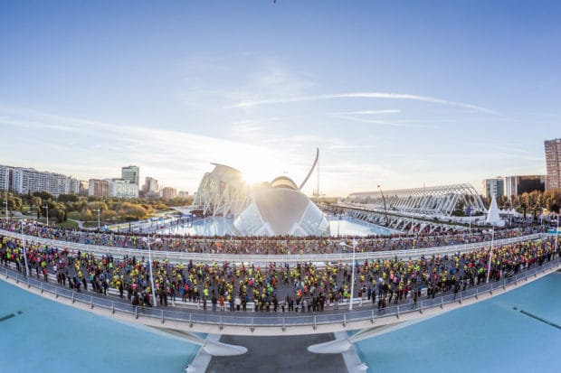 Start of the 10-km Valencia Trinidad Alfonso Race