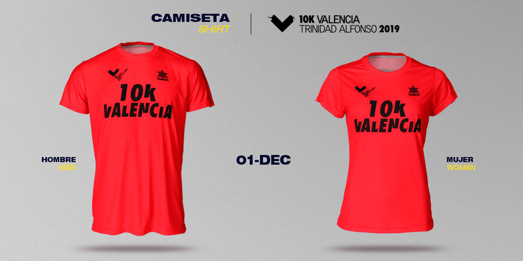 Camiseta 10K Valencia Trinidad Alfonso EDP