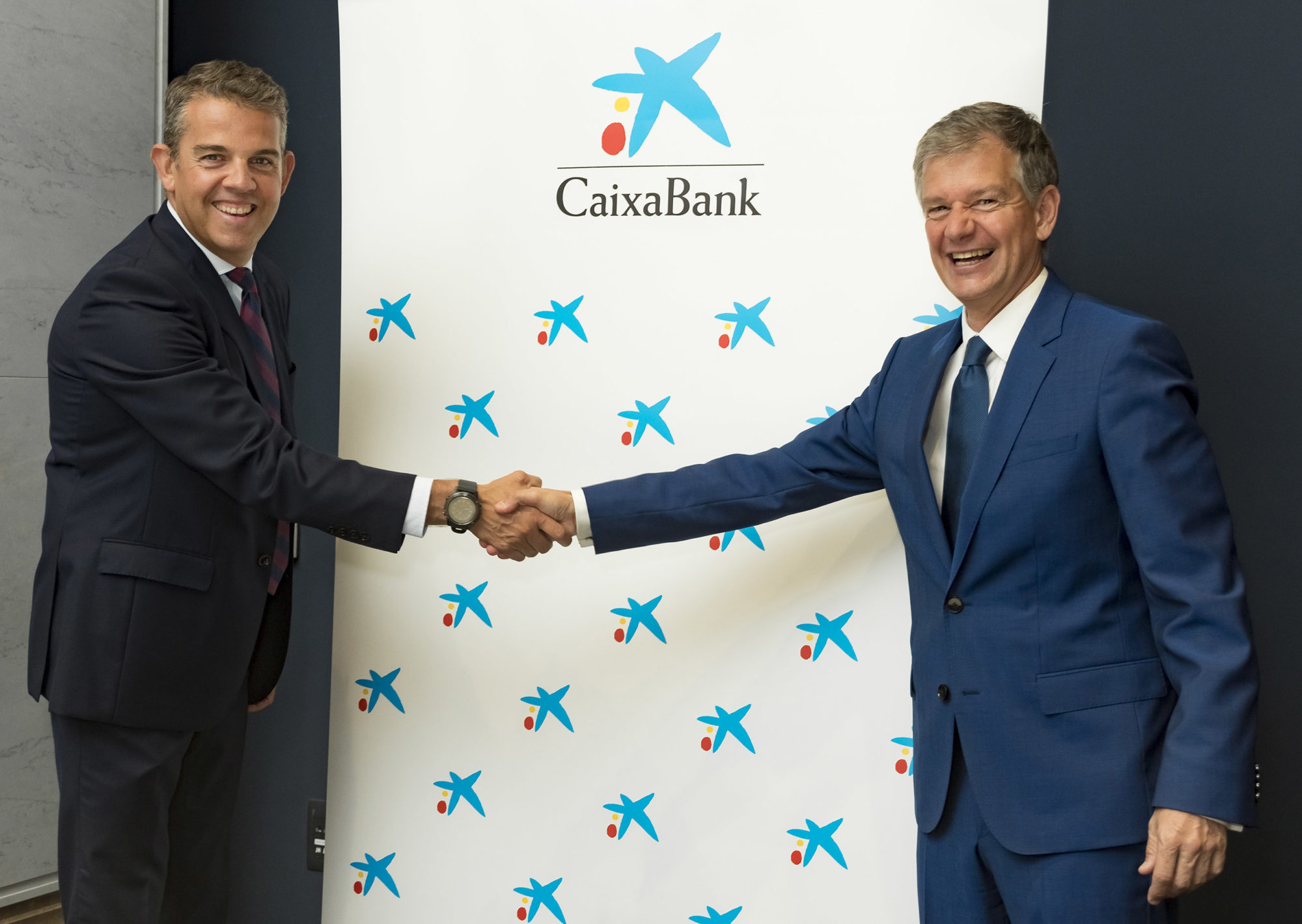 Firma acuerdo Caixabank - Maratón y Medio Maratón Valencia