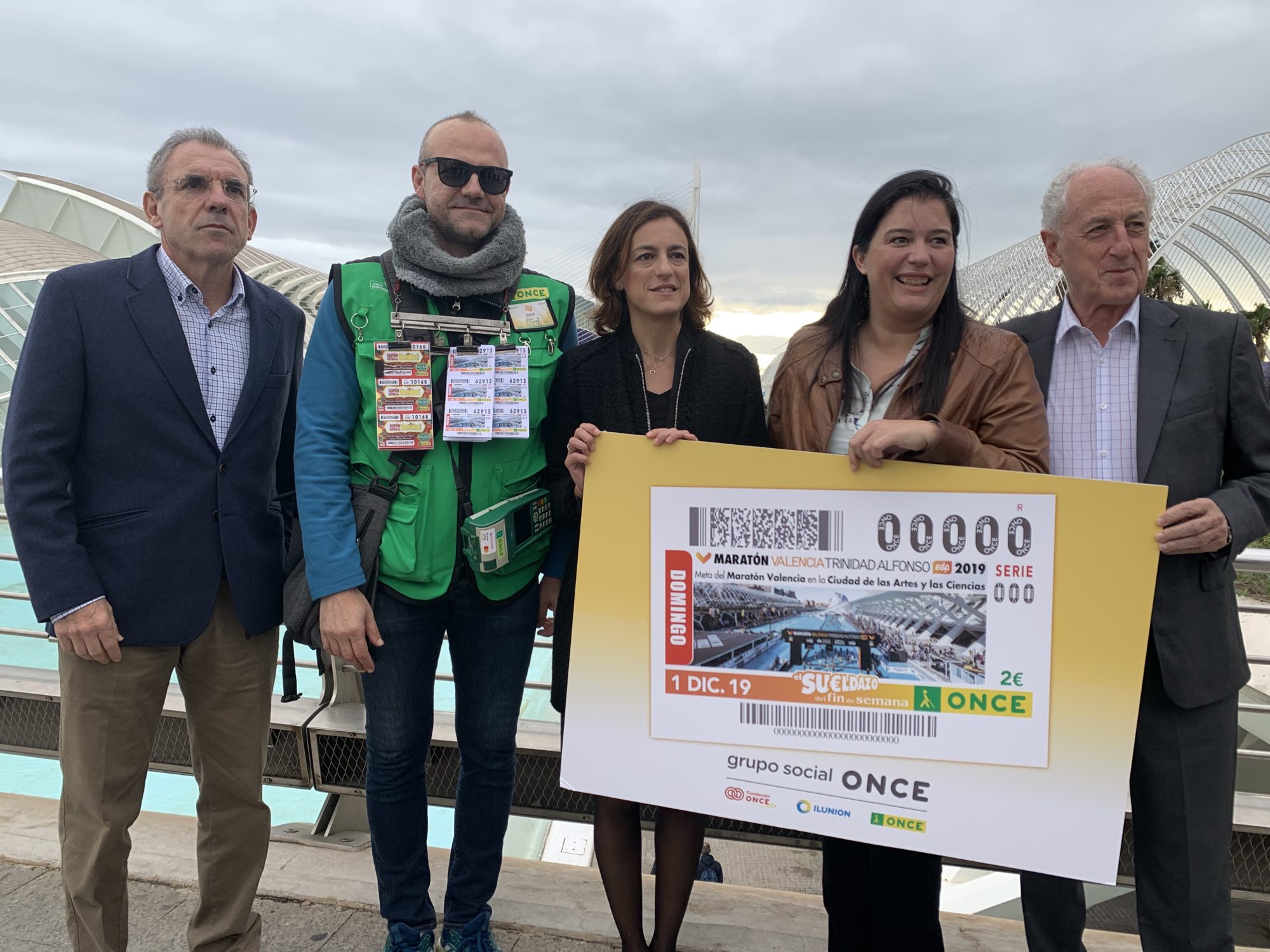 Cupon ONCE - Maratón Valencia 2019