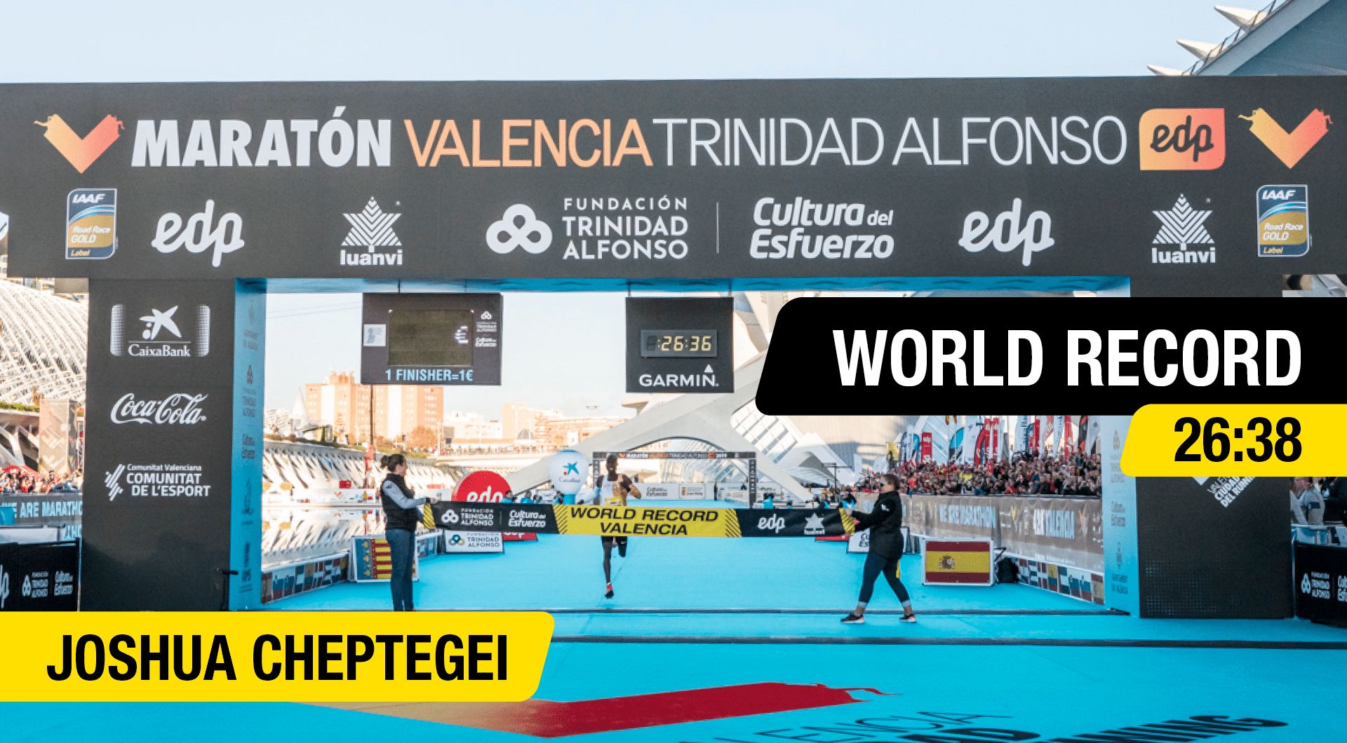 World Record Joshua Cheptegei