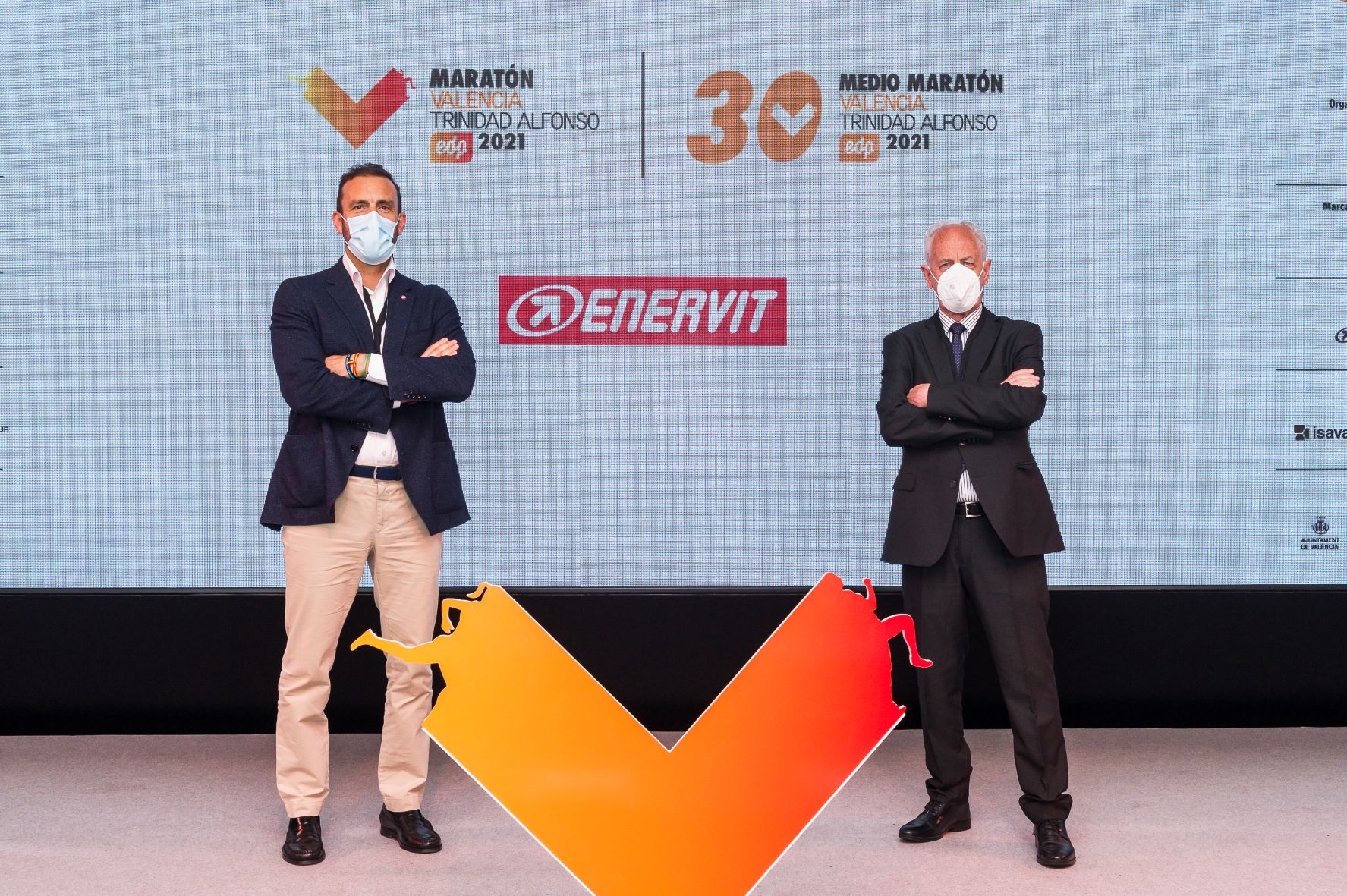 RUNNING  Enervit será el gel energético oficial del Maratón y Medio  Maratón Valencia Trinidad Alfonso - Plaza Deportiva