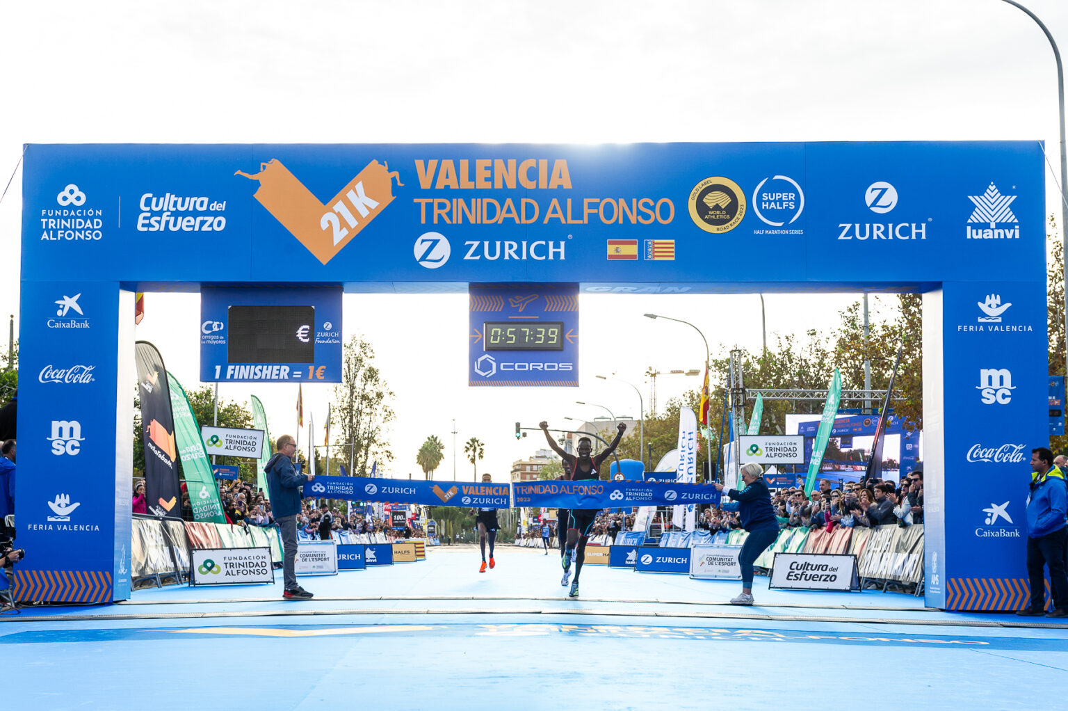 Valencia Half Marathon Trinidad Alfonso Zurich