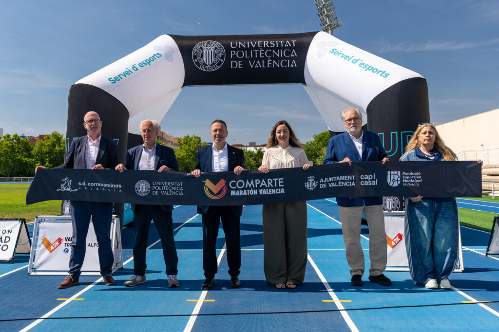 Pista Atletismo UPV Comparte Maratón